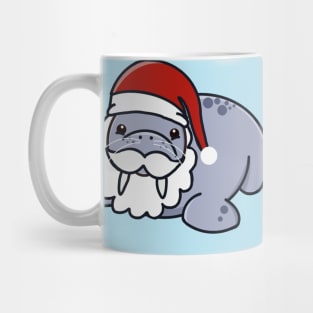 Santa Walrus Mug